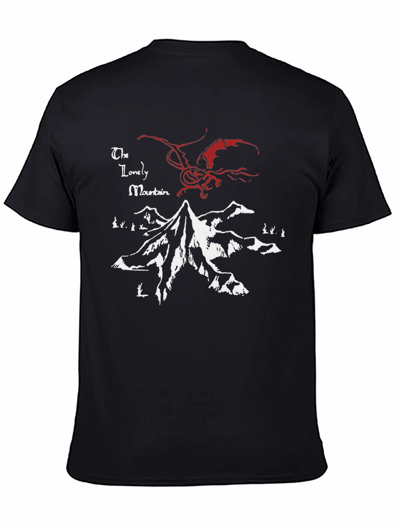 The Lonely Mountain T-Shirt - Smaug Dragon