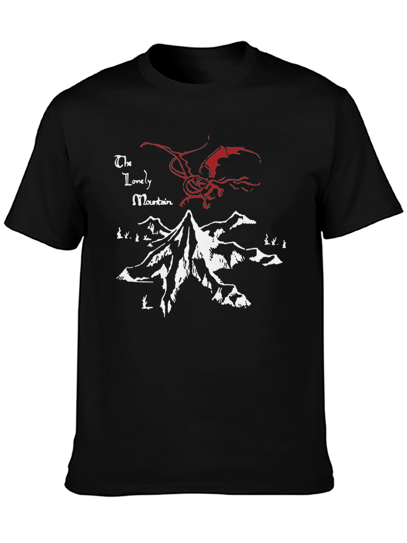 The Lonely Mountain T-Shirt - Smaug Dragon