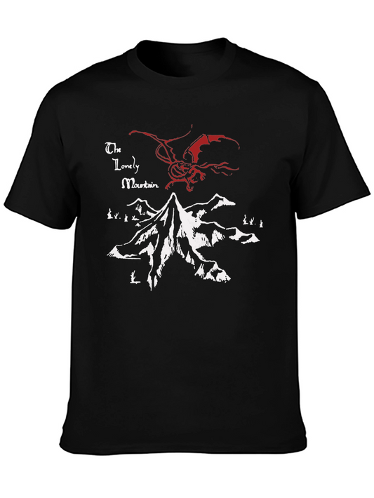 The Lonely Mountain T-Shirt - Smaug Dragon