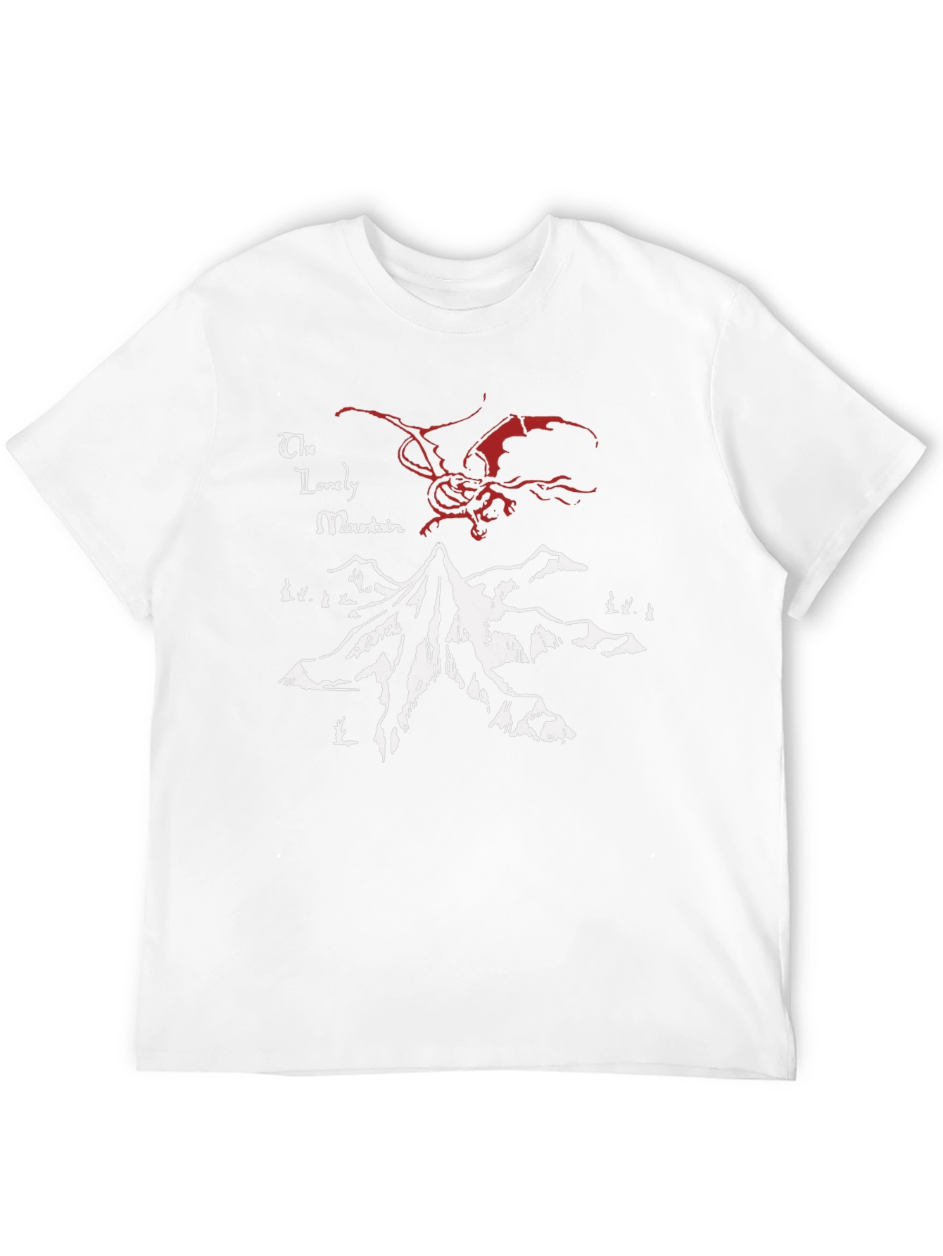 The Lonely Mountain T-Shirt - Smaug Dragon