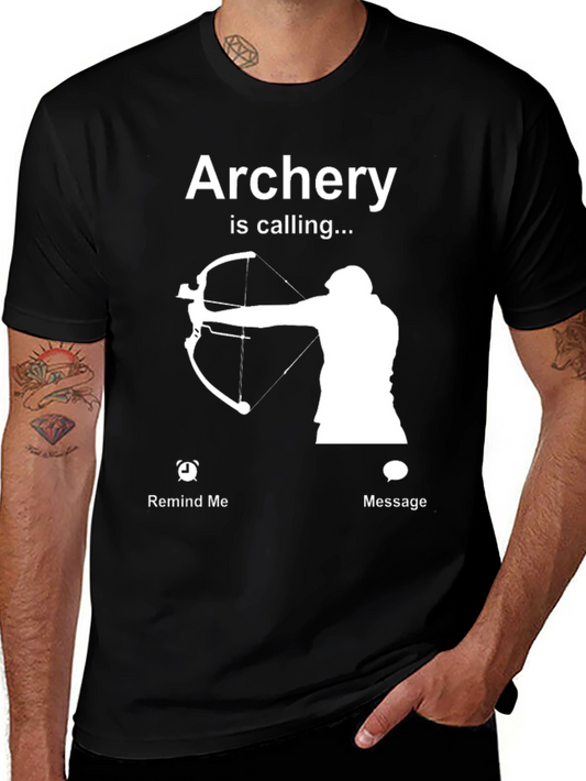 Archery is Calling T-Shirt - Funny Archer Tee