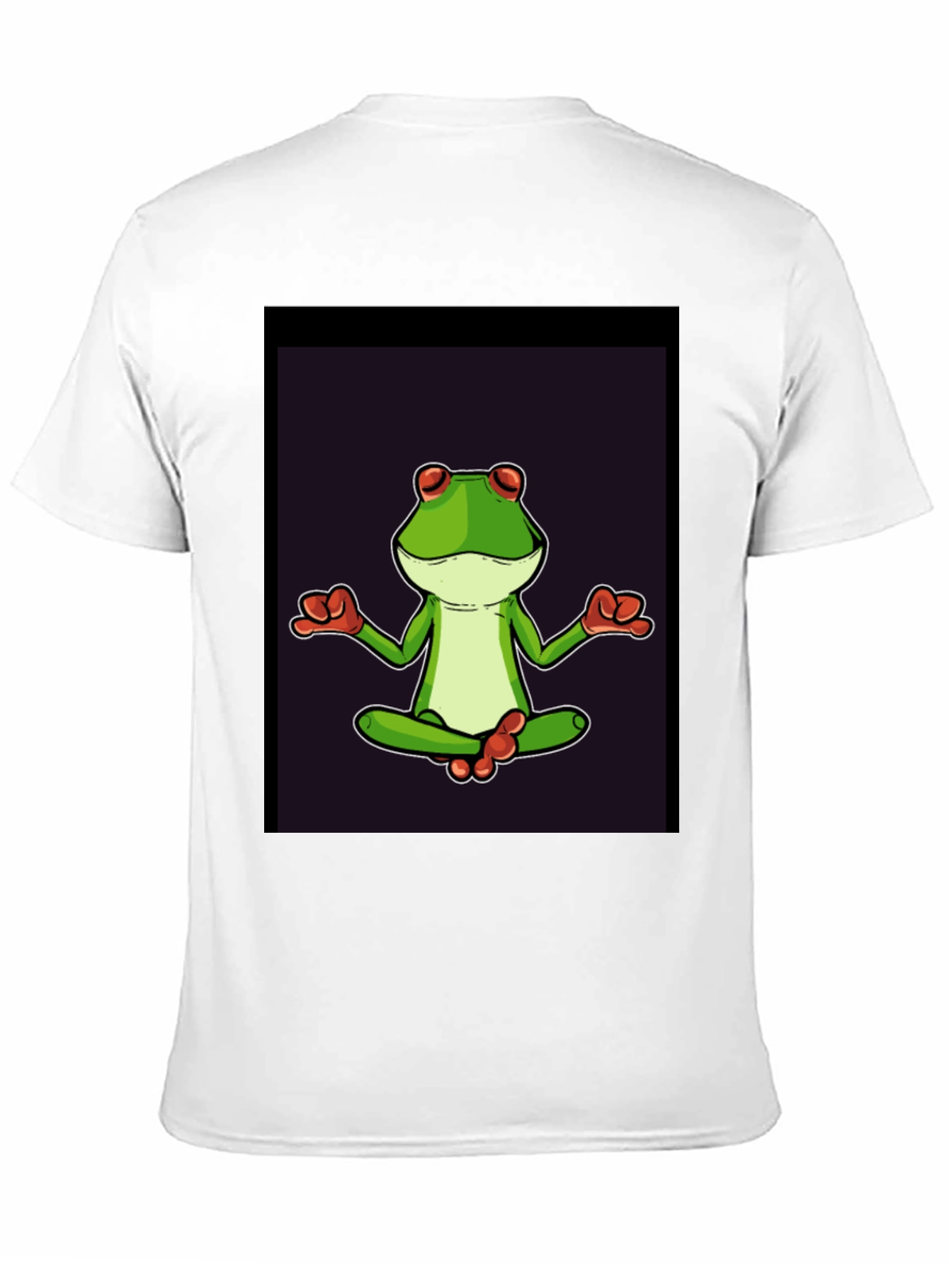 Zen Frog T-Shirt - Meditating Amphibian Graphic Tee