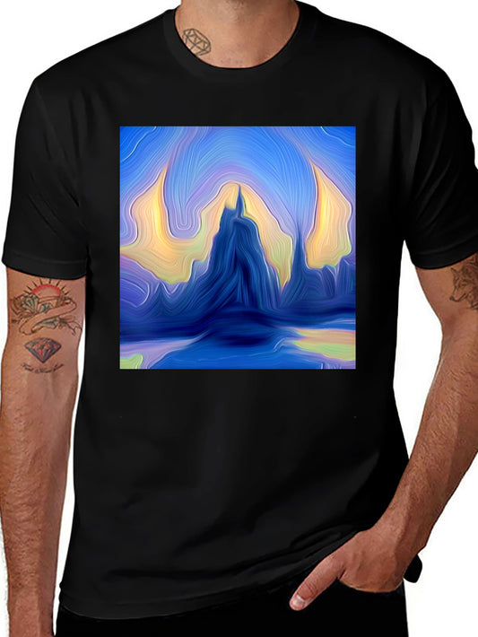 Abstract Mountains Graphic Tee