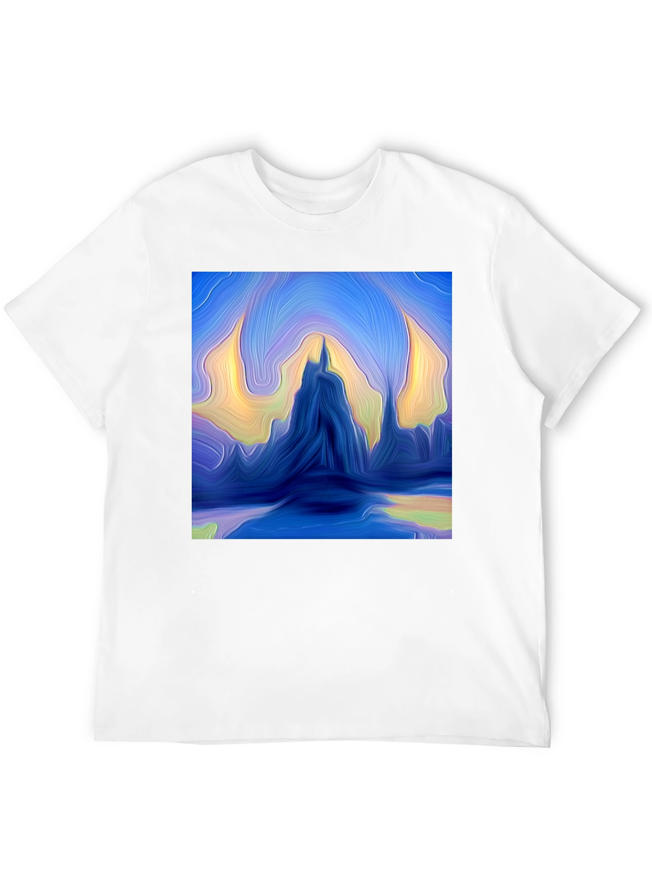 Abstract Mountains Graphic Tee