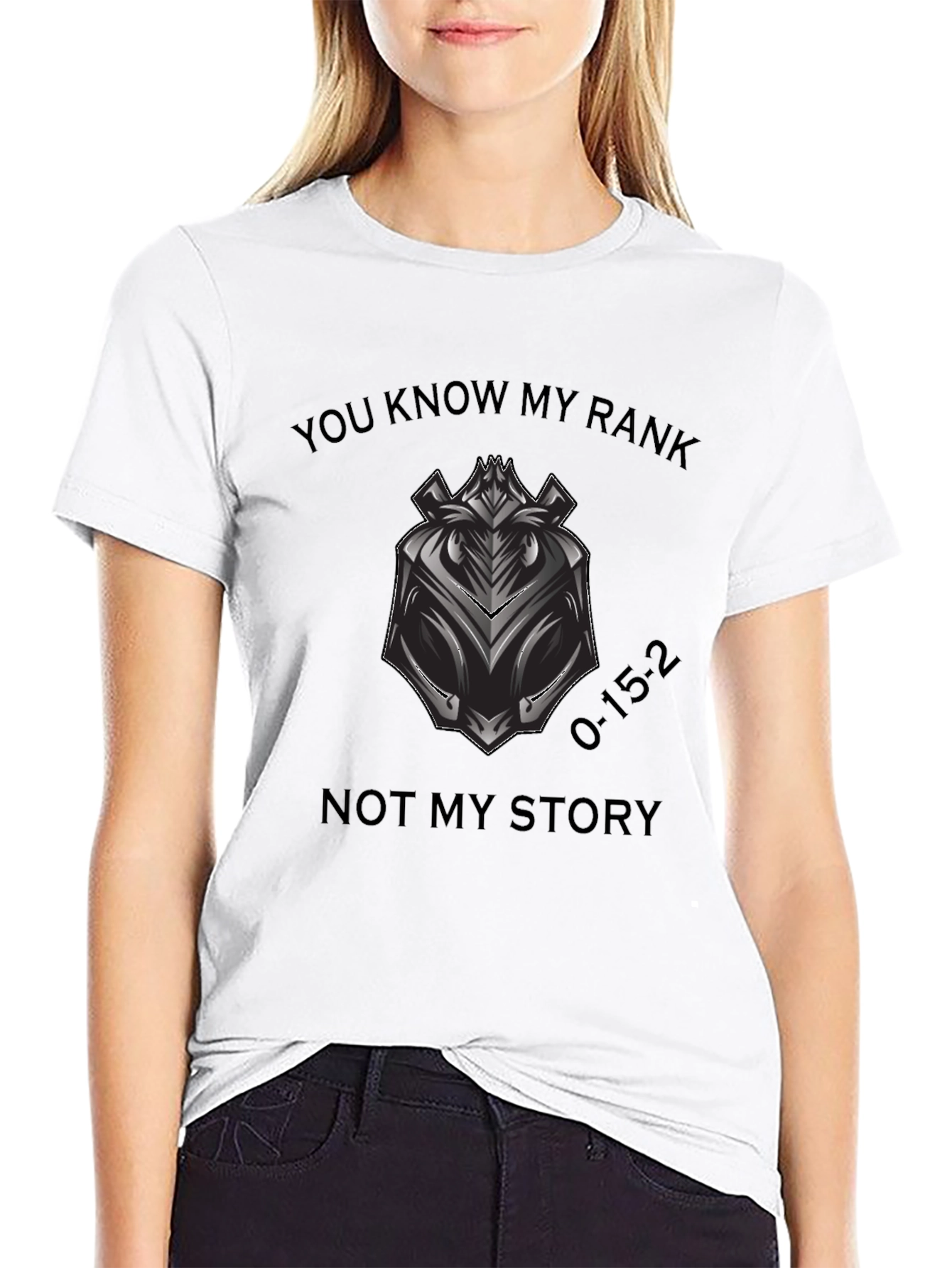 You Know My Rank T-Shirt - Motivational Graphic Tee