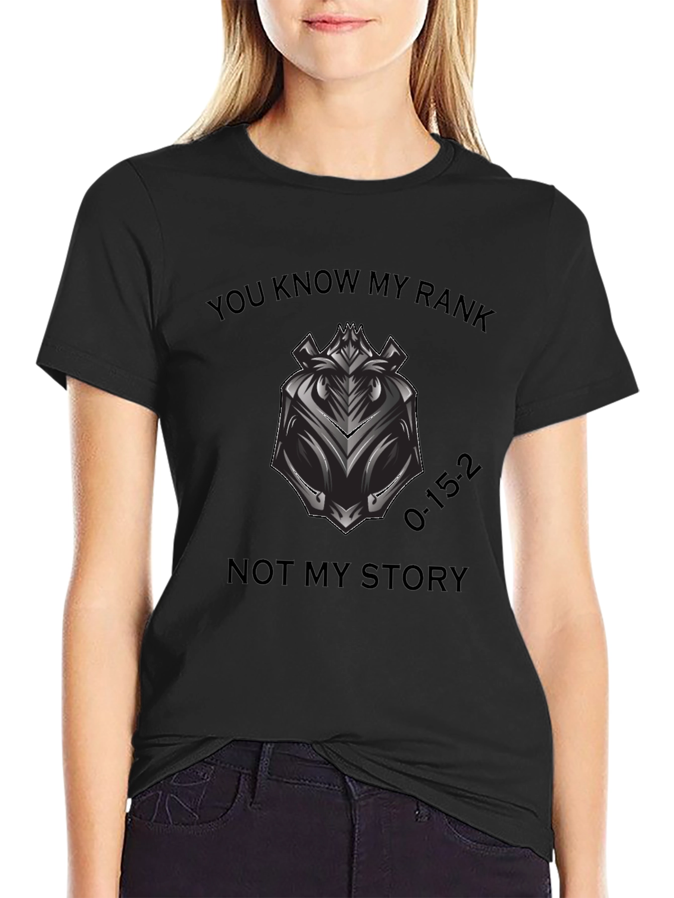 You Know My Rank T-Shirt - Motivational Graphic Tee
