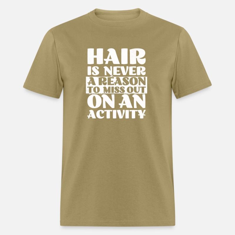 Hair is never a reason to miss out on an activity