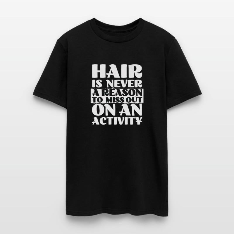 Hair is never a reason to miss out on an activity