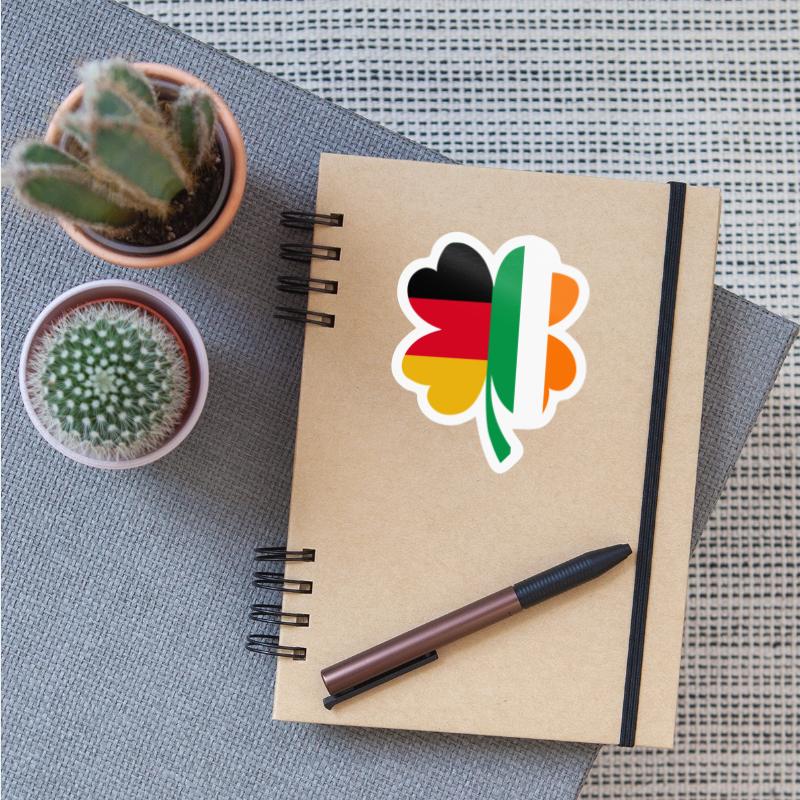 Half German - Half Irish St. Patrick's day clover