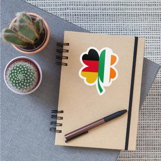 Half German - Half Irish St. Patrick's day clover