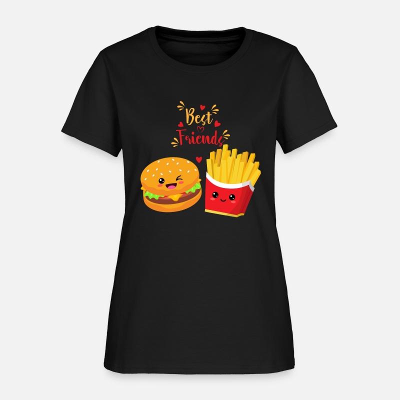 Hamburger Fries Best Friend-Hamburger Day