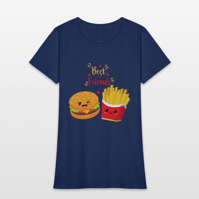 Hamburger Fries Best Friend-Hamburger Day