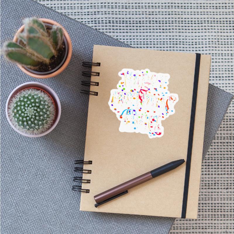 Happy Angel First Name Colorful Bday