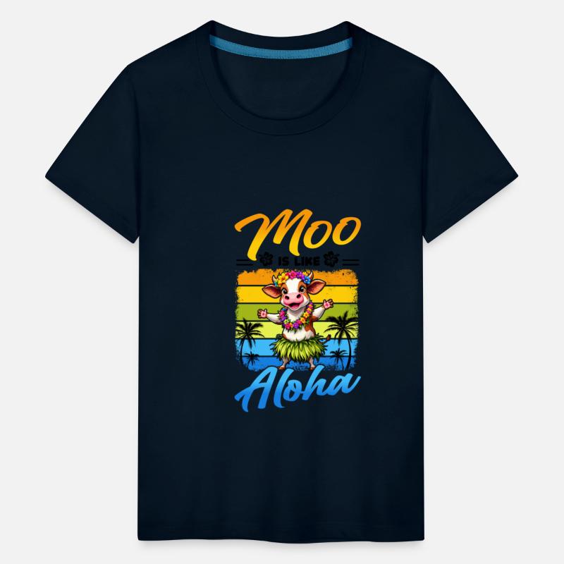 Hawaii Animal Haku Lei Grass Skirt Hula Dance Cow