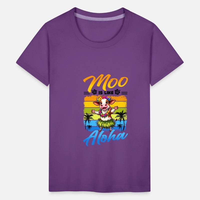 Hawaii Animal Haku Lei Grass Skirt Hula Dance Cow