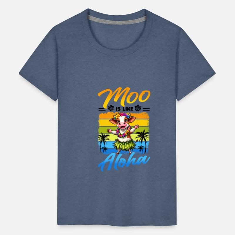 Hawaii Animal Haku Lei Grass Skirt Hula Dance Cow