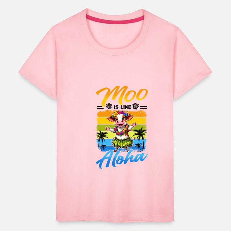 Hawaii Animal Haku Lei Grass Skirt Hula Dance Cow