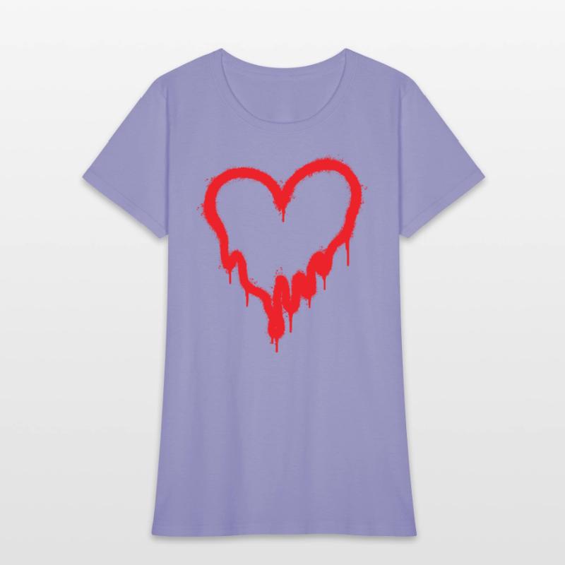 Heart, Love, spray painted heart