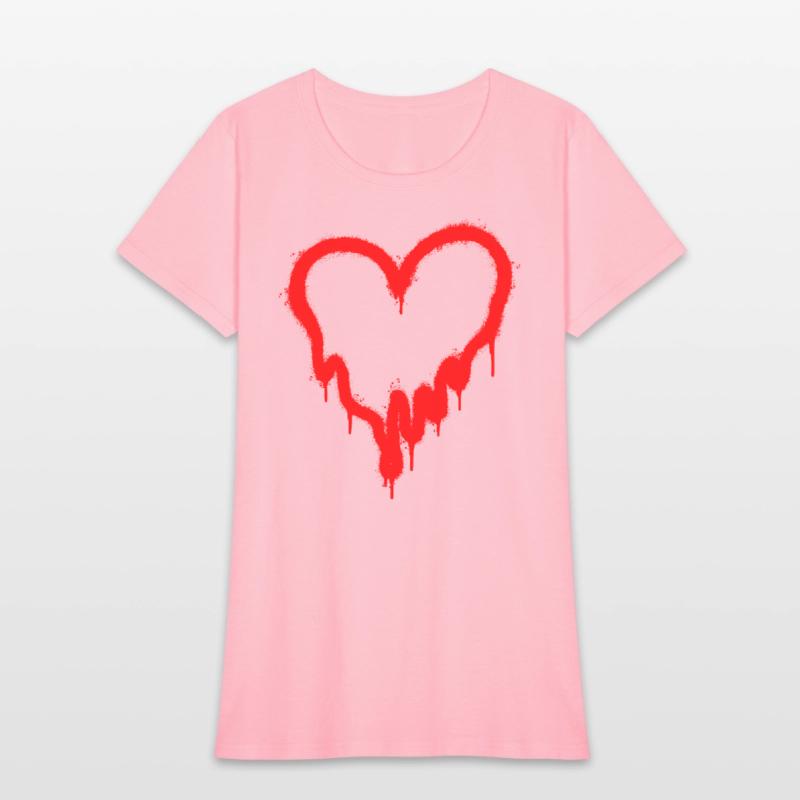 Heart, Love, spray painted heart