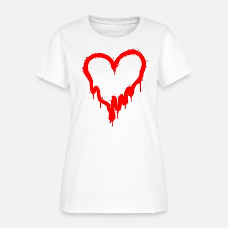 Heart, Love, spray painted heart