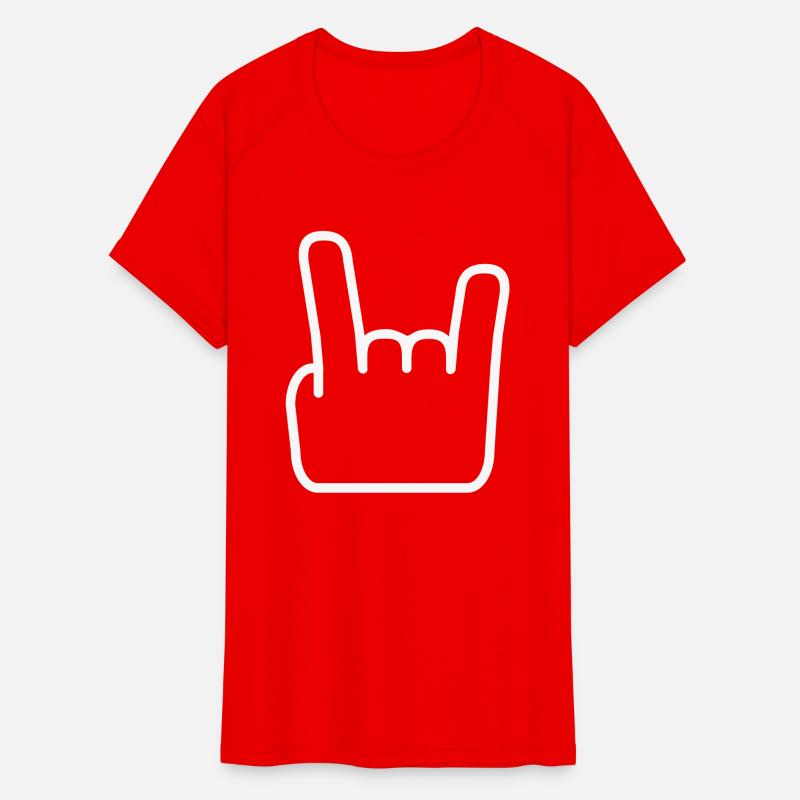 Heavy Metal Fun Hard Rock Music Horns Hand Gesture
