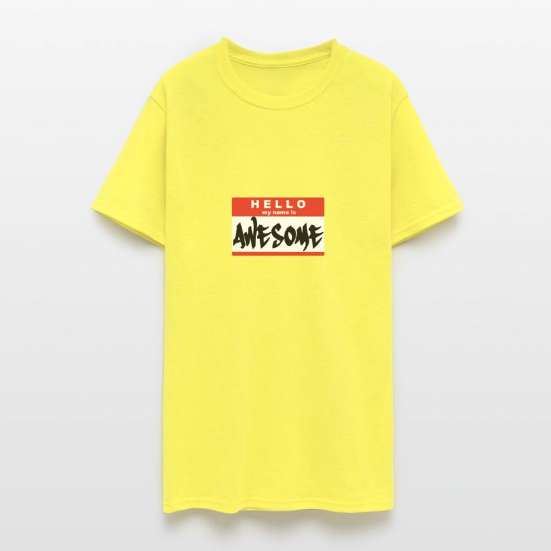 Hello My Name is AWESOME