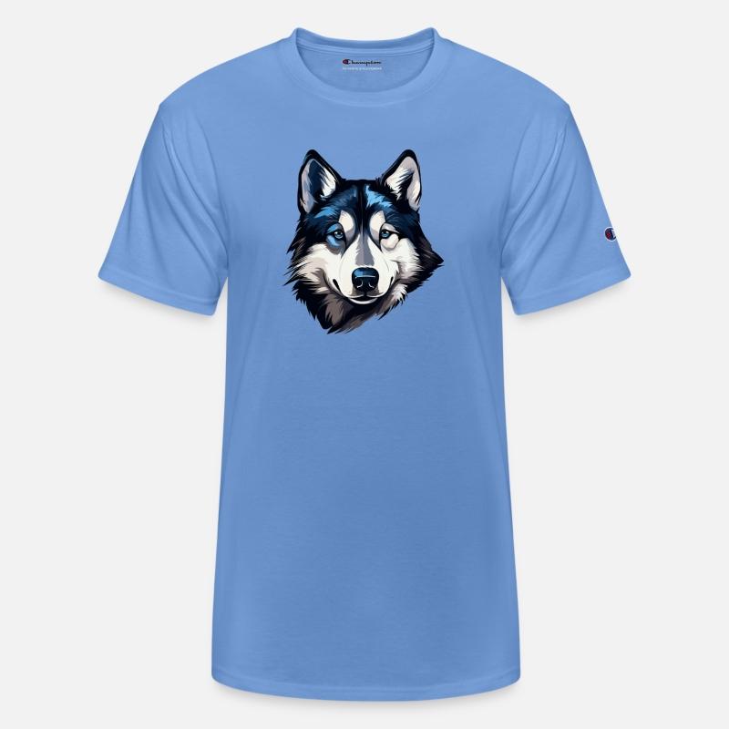 Here are a few Siberian Husky dog vector graphics