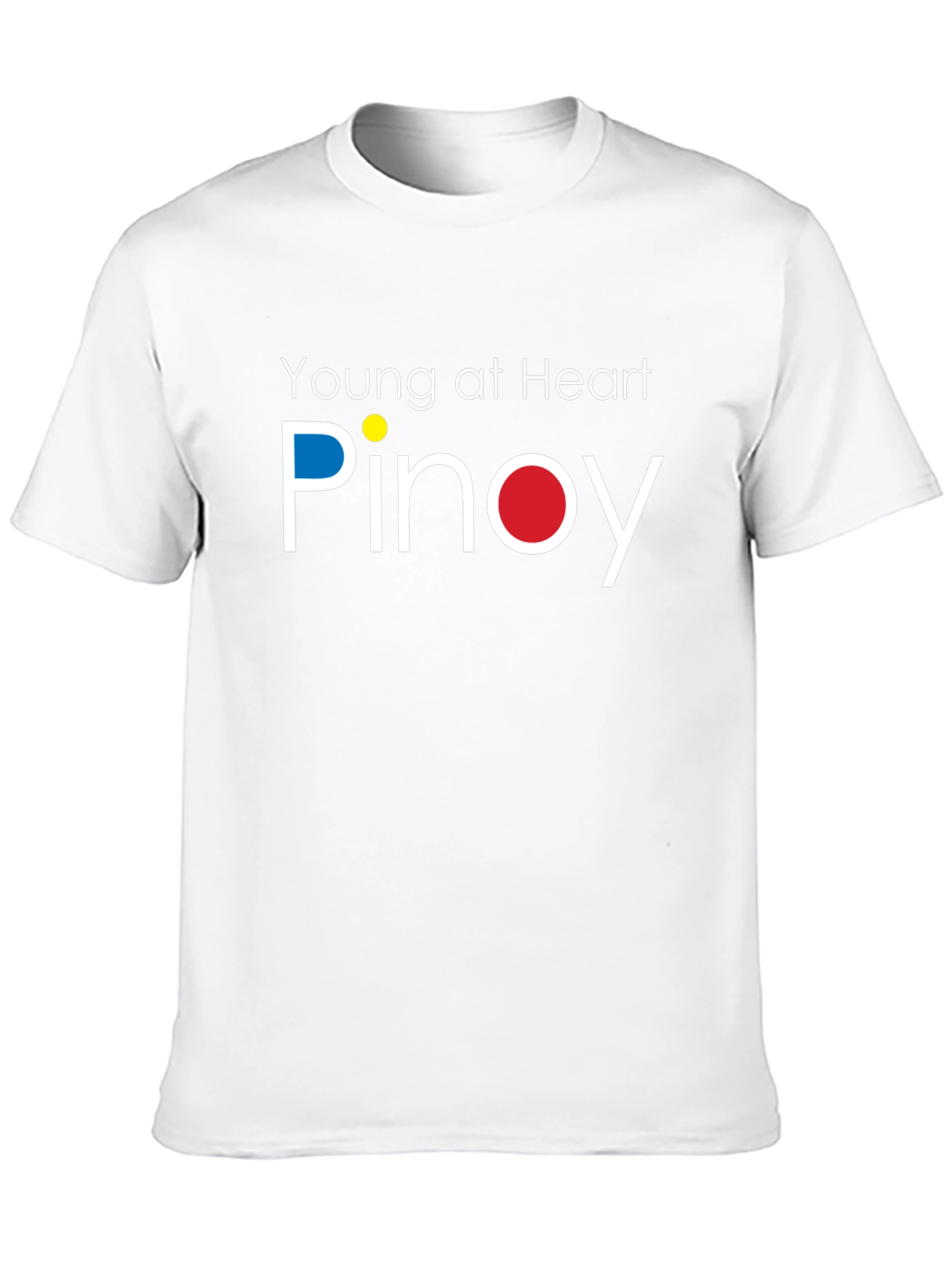 Young at Heart Pinoy Black Tee