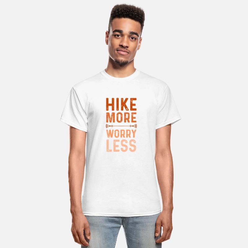 Hike More Worry Less Mountain Climber Terrain