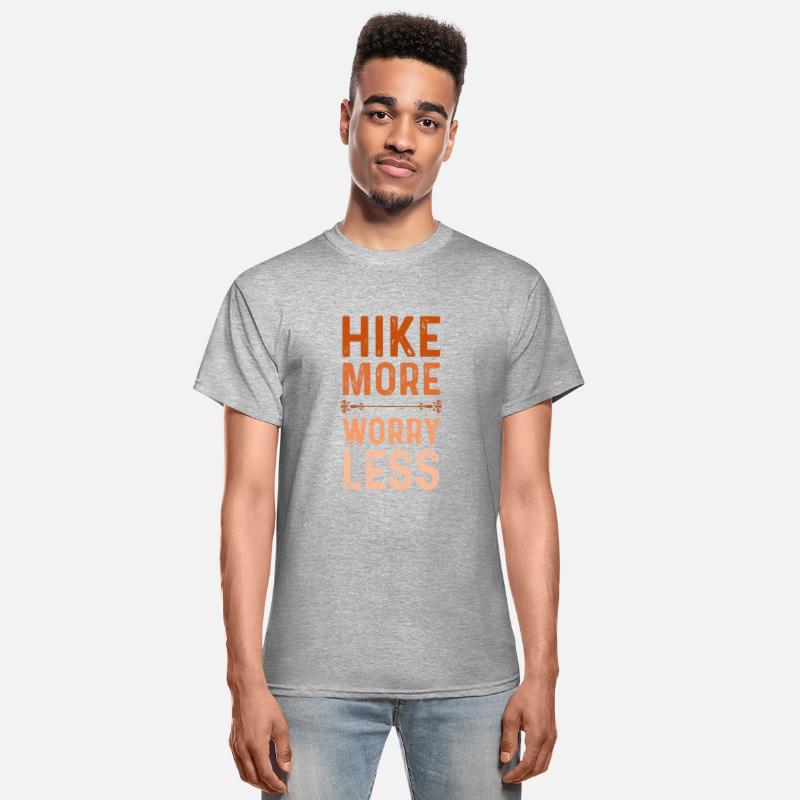 Hike More Worry Less Mountain Climber Terrain