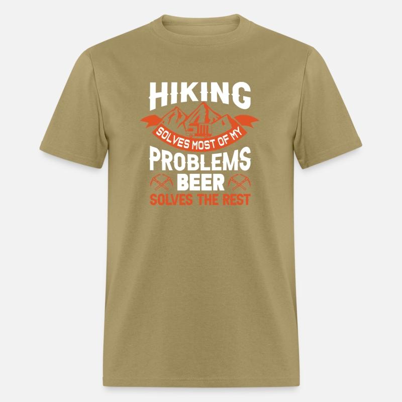 Hiking Solves Most Of My Problems Beer
