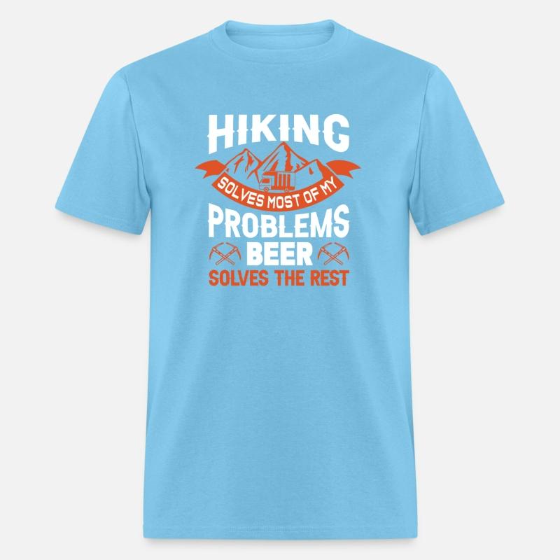 Hiking Solves Most Of My Problems Beer