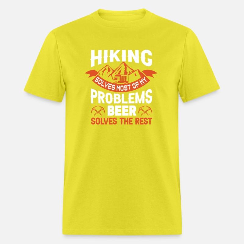 Hiking Solves Most Of My Problems Beer