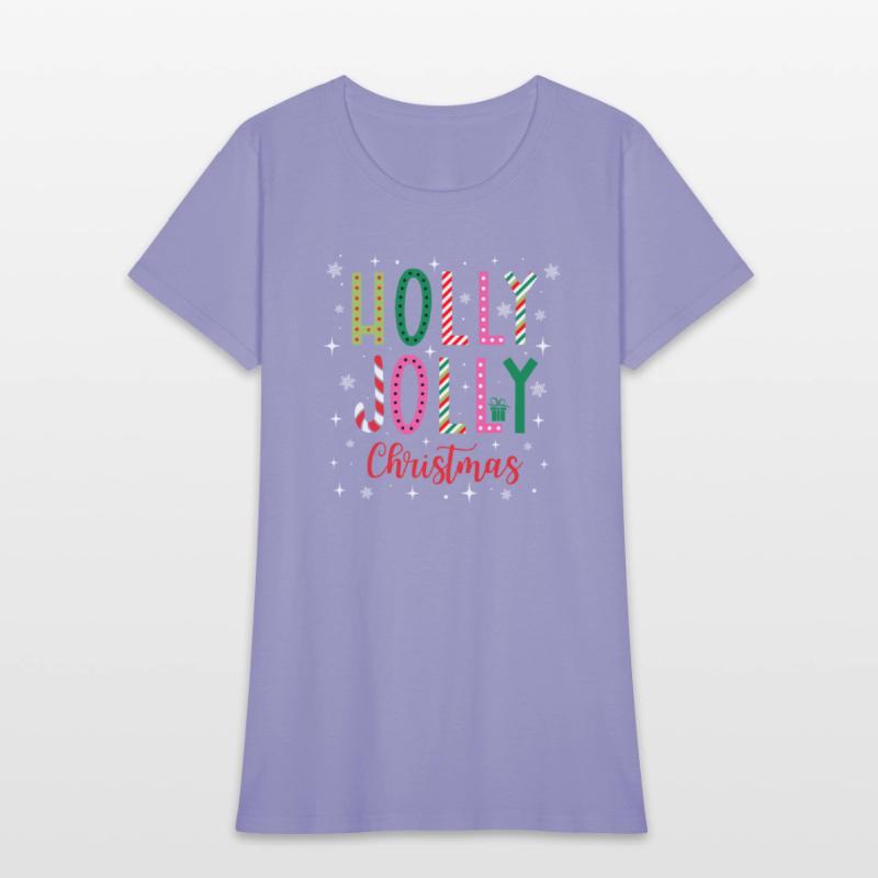 Holly Jolly Christmas Santa, Winter Holiday Cheer