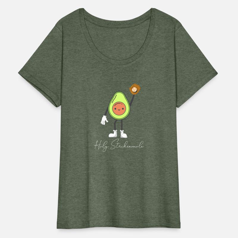 Holy Strikeamole Softball Avocado Wo