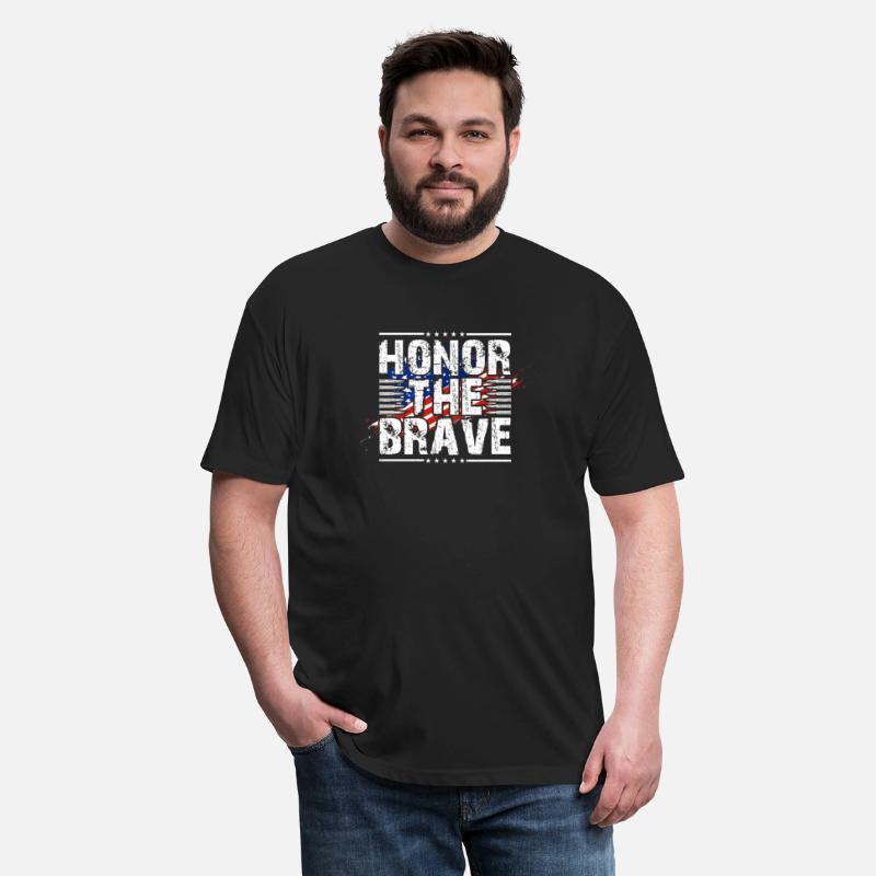 Honor The Brave, Patriotism Tee Design