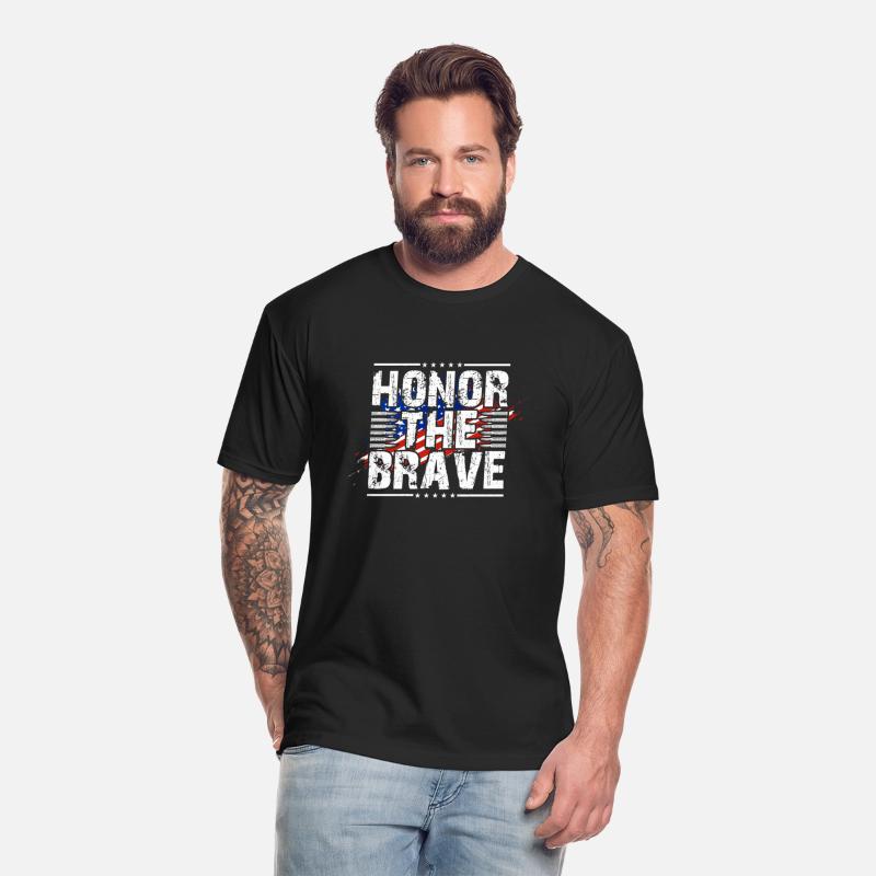 Honor The Brave, Patriotism Tee Design