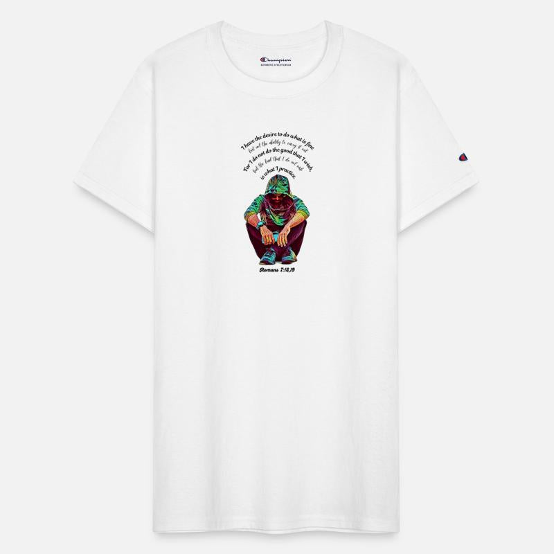 Hooded Man Color Pencil Sketch Drawing Scripture