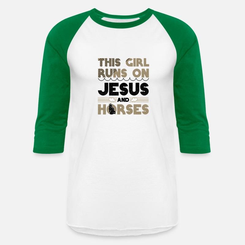 Horse Lover Girl Runs on Jesus and Horses