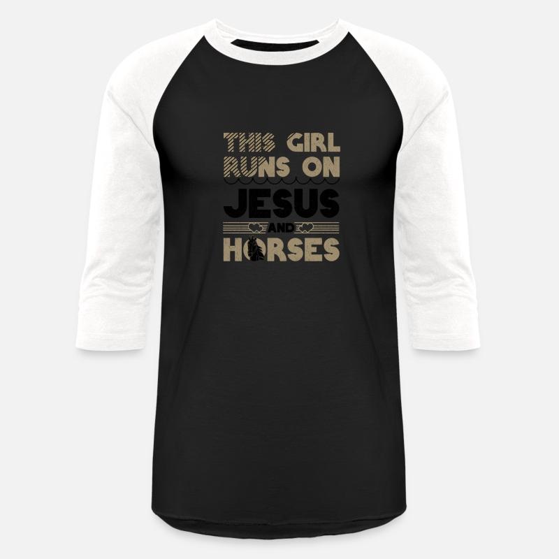 Horse Lover Girl Runs on Jesus and Horses