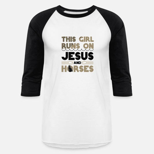 Horse Lover Girl Runs on Jesus and Horses