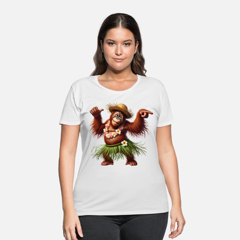 Hula Orangutan: Fun Tropical Dancer