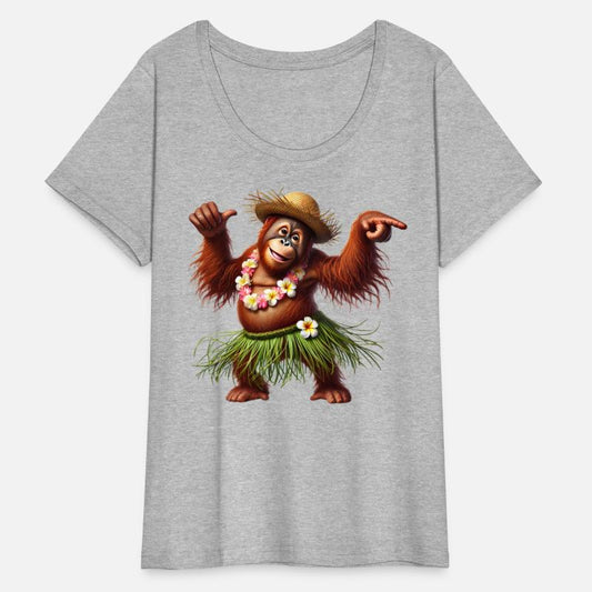 Hula Orangutan: Fun Tropical Dancer