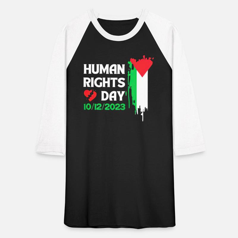 Human Rights Day Palestinian Flag 10 12 2023