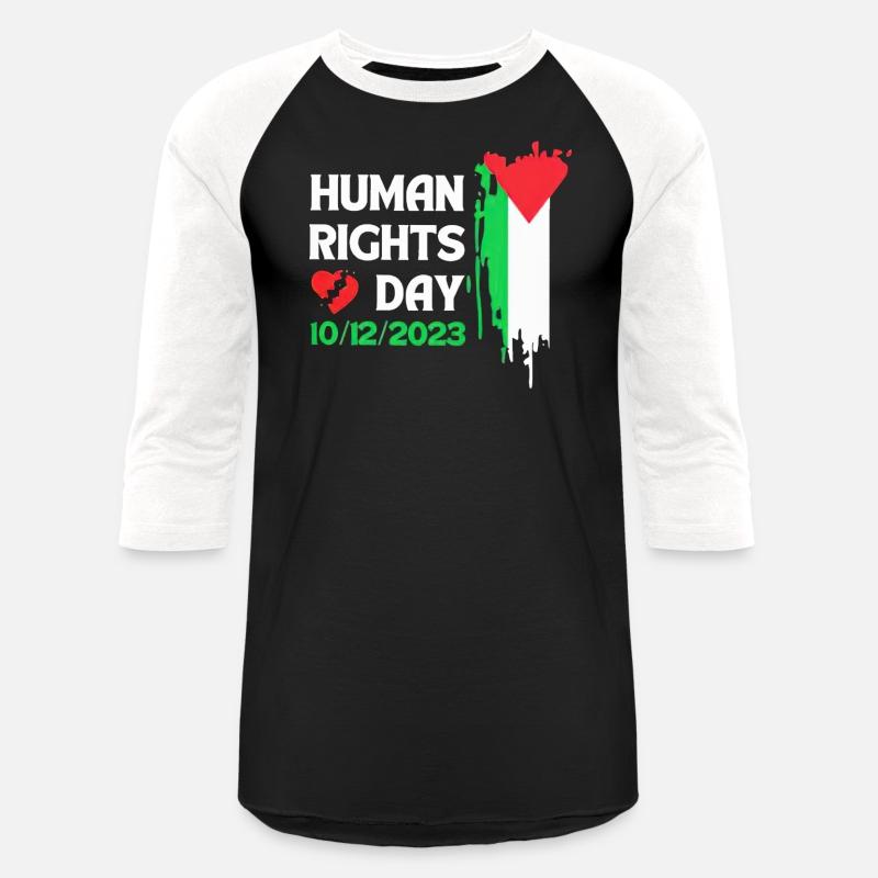 Human Rights Day Palestinian Flag 10 12 2023