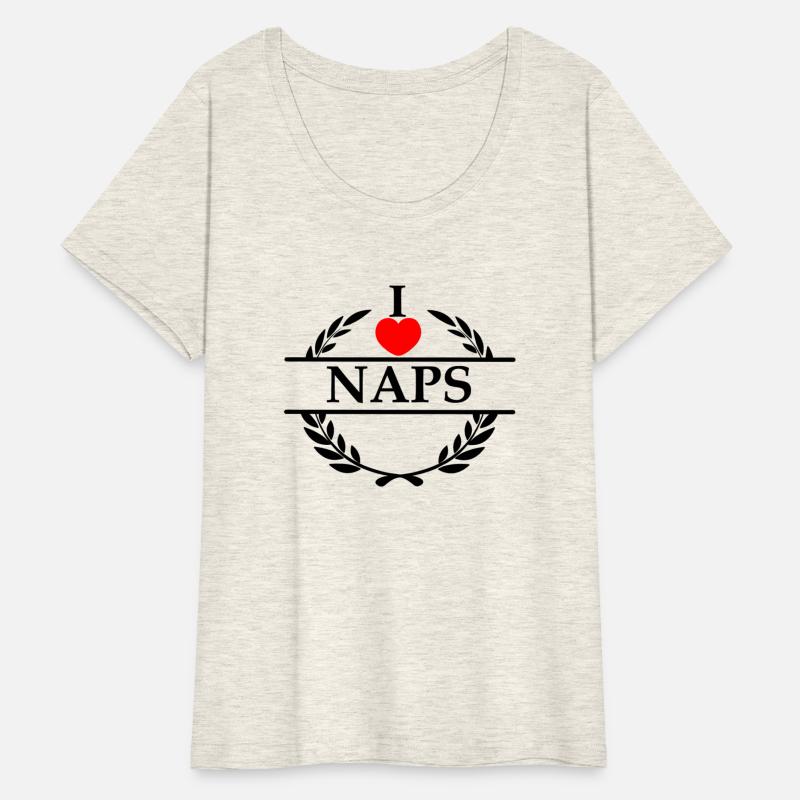 I heart love naps with text