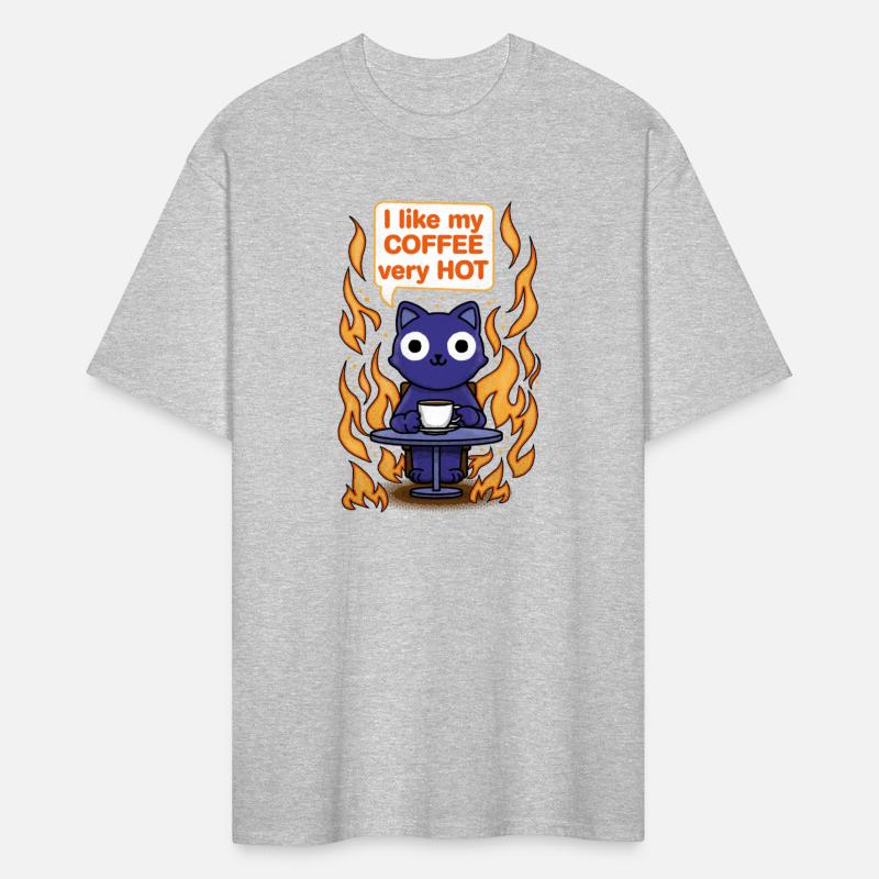 I like coffee very hot