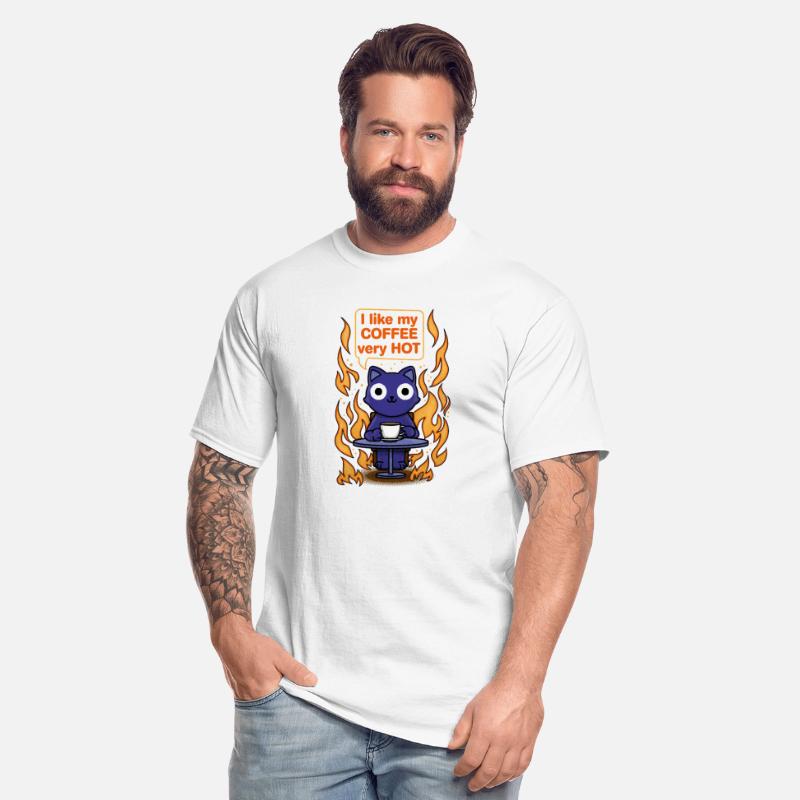 I like coffee very hot