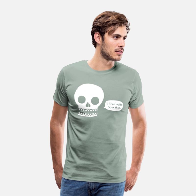 I live inside your face