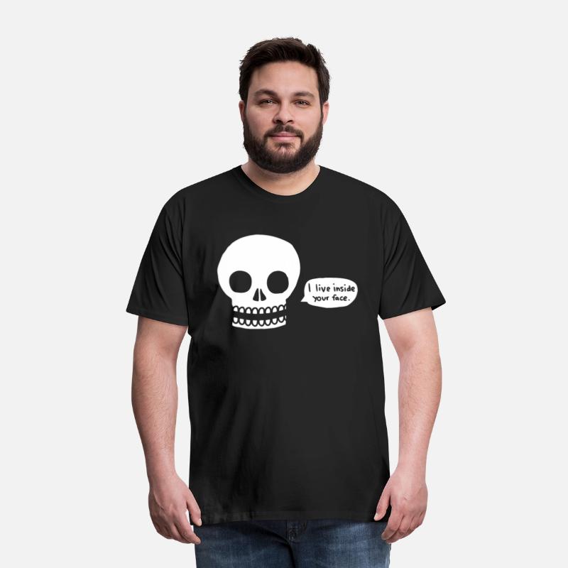 I live inside your face